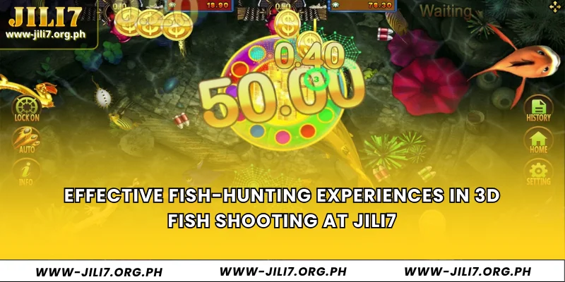 Effective fish-hunting experiences in 3D Fish Shooting at JILI7