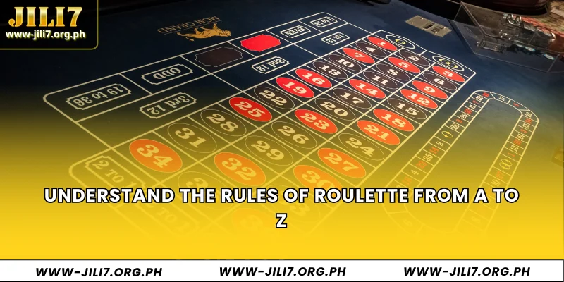 Understand the Rules of Roulette from A to Z